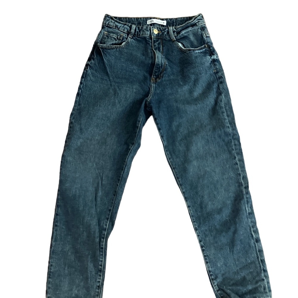 Zara Denim Collection Jeans - Slightly Cropped- Great Shape- size 8